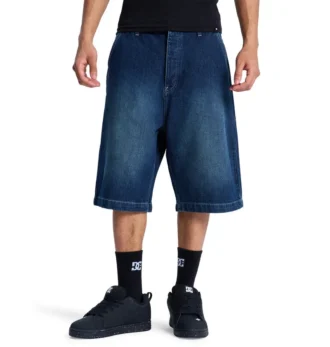Męskie luźne szorty jeansowe Męskie luźne szorty jeansowe