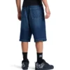 Męskie luźne szorty jeansowe Męskie luźne szorty jeansowe